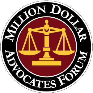 Member of the Million Dollar Advocates Forum